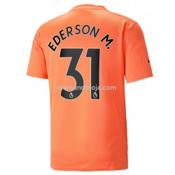 Camisola Manchester City Ederson M. 31 Guarda-redes Equipamento Terceiro 2022-2023 Manga Corta